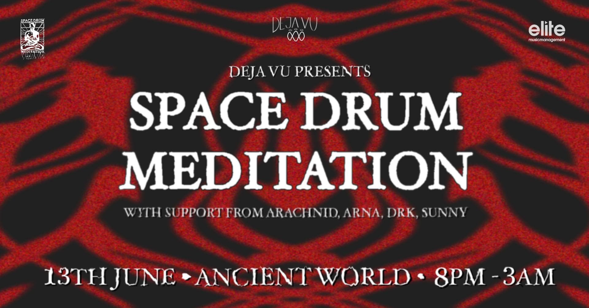 deja vu presents // SPACE DRUM MEDITATION // Techno