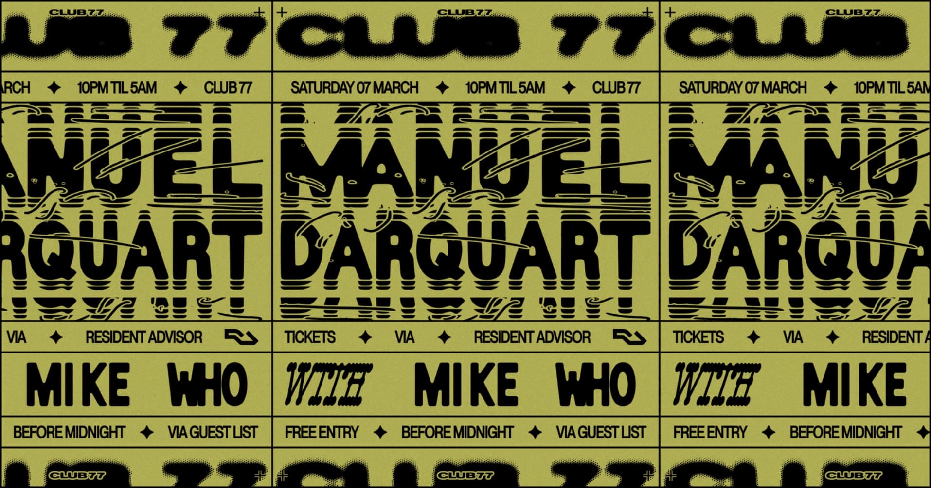 Club 77: Manual Darquart, Mike Who