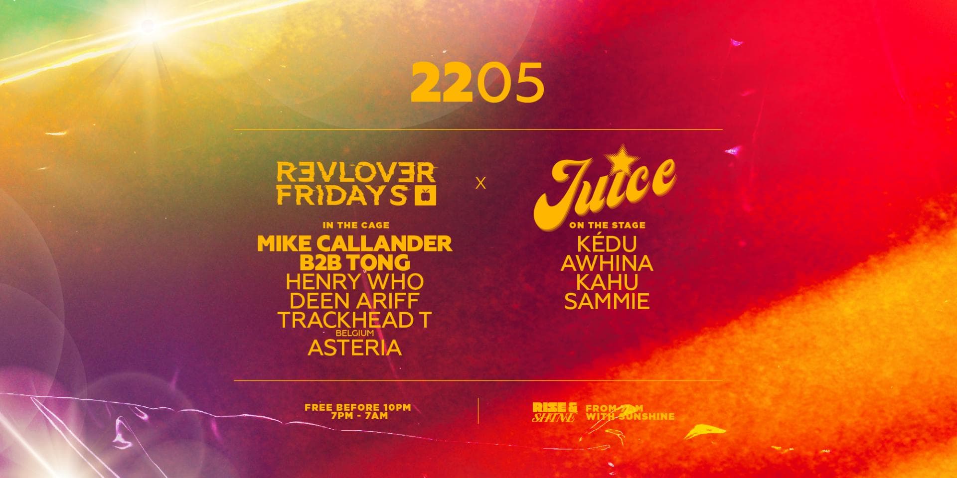 Juice x Revolver Fridays