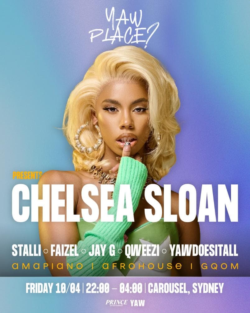 YAW PLACE? x CHELSEA SLOAN