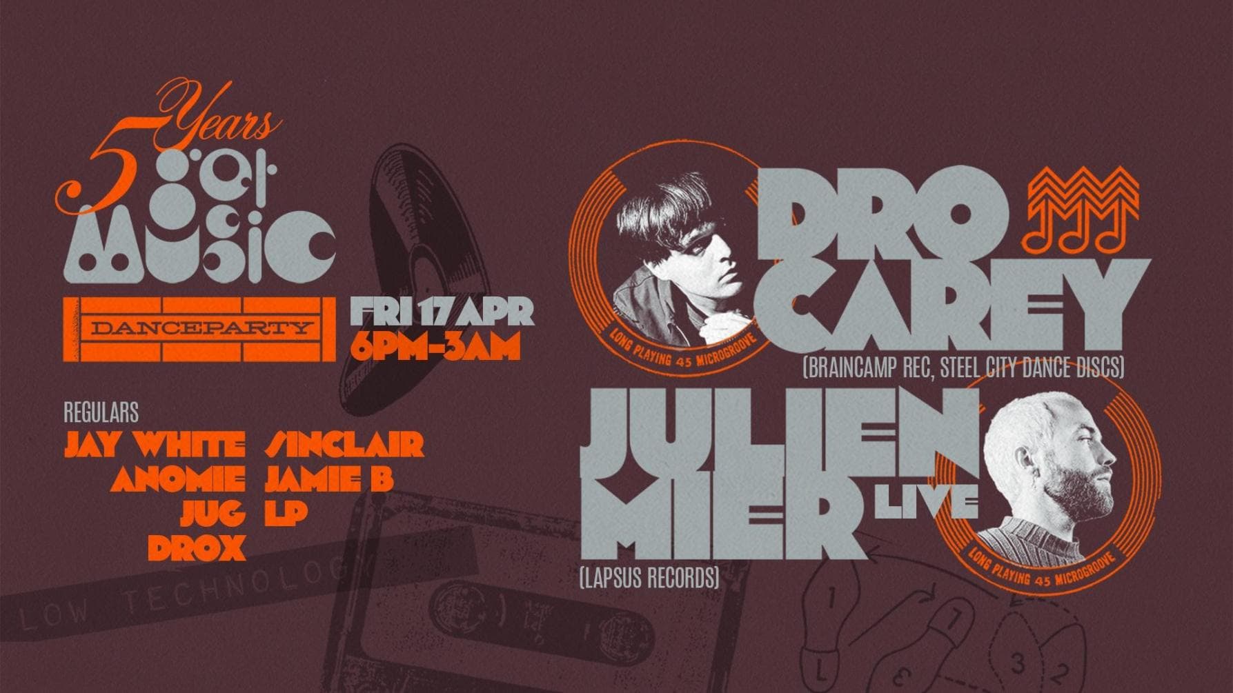 Got Music 5th Birthday w Dro Carey and Julien Mier (LIVE)