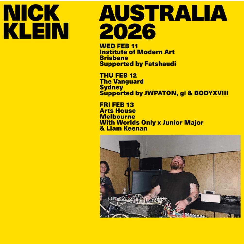 Silver Tape Presents: Nick Klein w/ JWPATON, BODYXVIII & gi