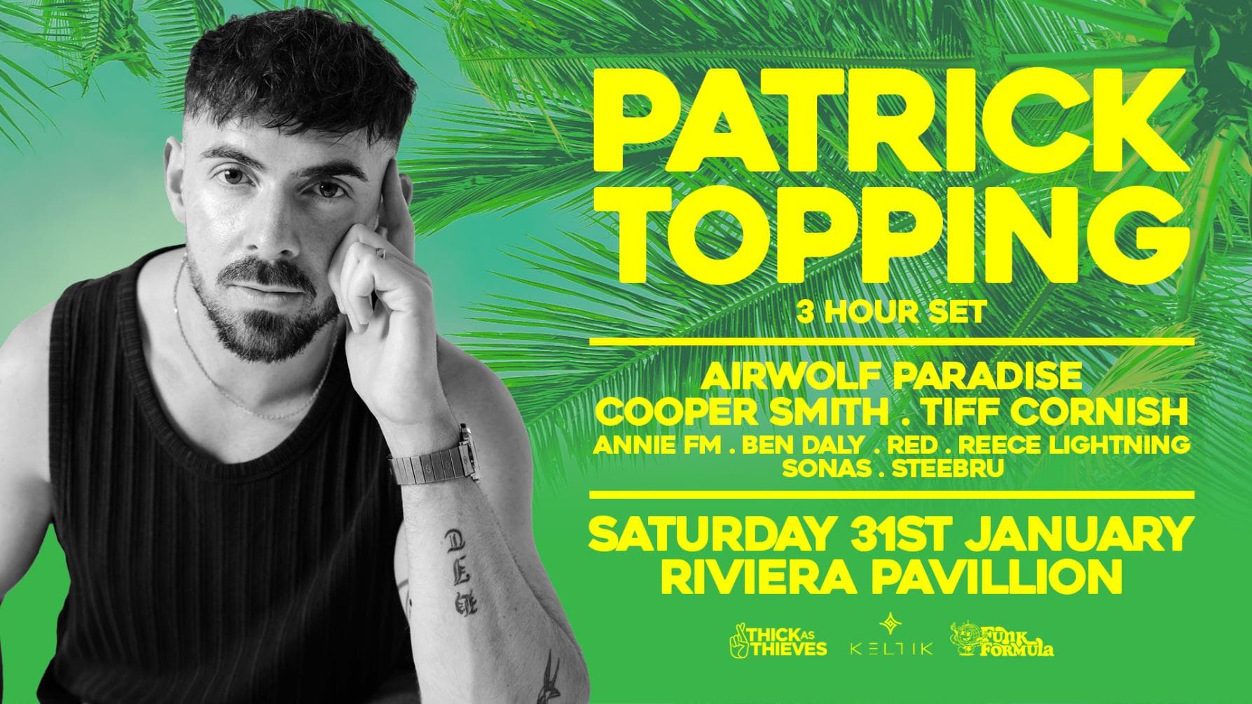 Patrick Topping (UK) | Melbourne Day Party