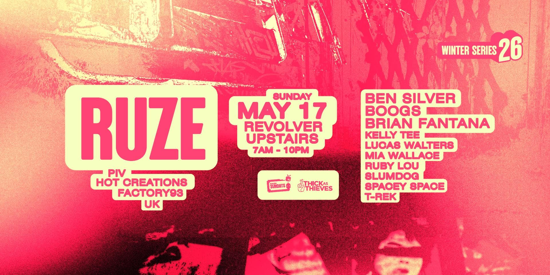 Ruze (UK) | Winter Series pres. by Thick as Thieves
