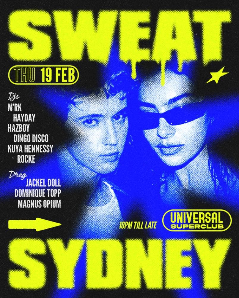 SWEAT SYDNEY!