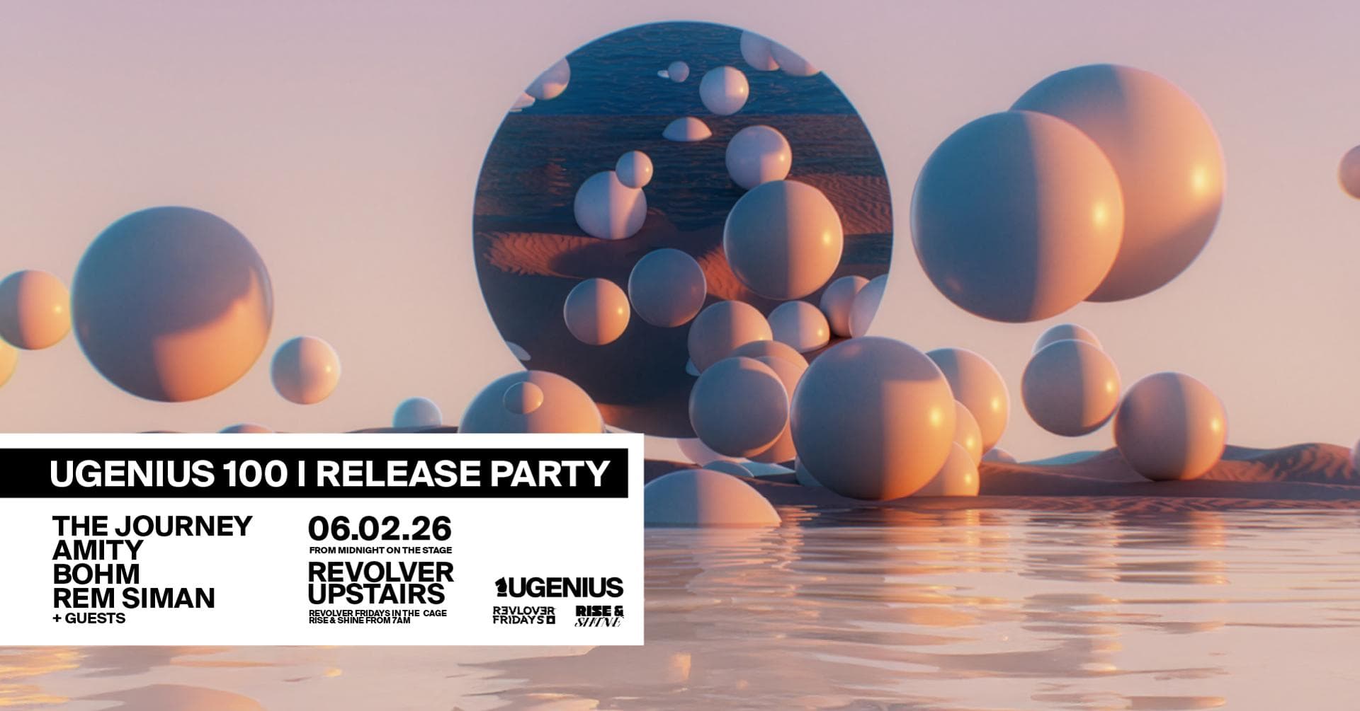 Ugenius 100: Release Party — Revolver Upstairs